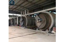 China Waste Treatment To Energy Waste Tire/Plastic Recycling Pyrolysis Machine supplier