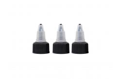 China No Leaking Plastic 24mm Nozzle Dropper Bottle Twist Cap supplier