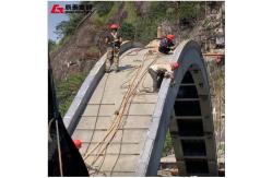 China Long Span Steel Structure Bridge Construction Light Weight Good Toughness supplier