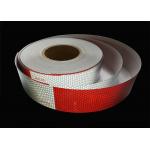 Glass Beads Reflective Tape Sheets DOT Standard White And Red 2 Inch Width for sale