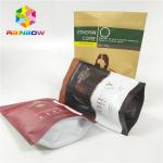 Laminated Material Food Plastic Pouches Packaging Aluminum Foil With Valve for sale