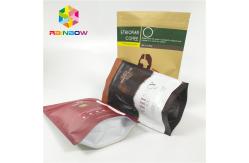 China Laminated Material Food Plastic Pouches Packaging Aluminum Foil With Valve supplier