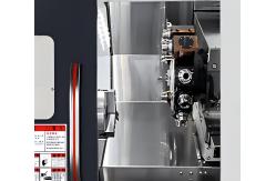 China Medium Duty Custom Dual Turret Cnc Lathe With SYNTEC CNC Control System supplier