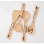 FDA Approved Wooden Cooking Utensils Set Odorless Non Deformed for sale