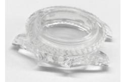 China 40mm Sapphire Crystal Watch Case With Sapphire Rotating Bezel Watch Parts supplier