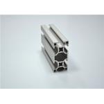 Silver Building Industrial Aluminum Profile , Extruded Metal Shapes 6063-T5 for sale
