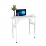 Small Computer Desk Folding Table No Assembly Sturdy Small Writing Desk Folding Desk for sale