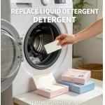 China Eco-Friendly Laundry Detergent Sheets with Strong Cleansing and Customizable Fragrance for Tough Stains for sale