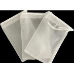 100% Organic Nylon Filter Mesh Cotton Nut Milk Bag Reusable Food Grade for sale