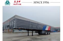 China 40FT Dropside Semi Trailer Heavy Duty Side Wall Trailer With 1200mm Height wall supplier
