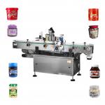 Wine Water Food Jar Cans Label Round Bottle Labeling Machine 50pcs/Min for sale