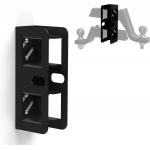 1.25 2 Trailer Hitch Receiver Hanging Garage Organizer Wall Mounted Hitch Receiver Bike Rack Cargo Rack Storage for sale