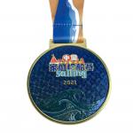 Custom Medal Engraving 3D Sailing Medal With Logo Printed for sale