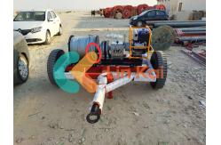 China Electric Pulling Winch Transmission Line Conductor Stringing Heavy Duty supplier