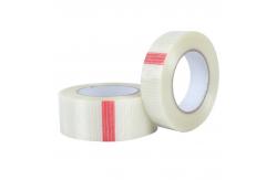 China Directional Filament Tape Fiberglass Filament Strapping Tape For Shipping And Packing supplier