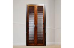 China Crank Control  Aluminium Louvre Windows European Design External Louvres For Windows supplier
