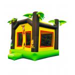 Palm Tree Small Commercial Bouncy House Children Jumping Castle for sale