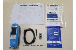 China Stone Floor Polishing Portable Gloss Meter 60 Degree With Elastic Material supplier