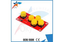 China Black + Yellow Arduino Bluetooth Module 5-Key Keyboard Module supplier