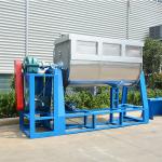 Stainless Steel 304 Ribbon Blender Machine Industrial Paint Mixer Horizontal Feed