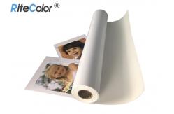 China Inkjet Printable Glossy Luster Resin Coated Photo Paper A1 A0 Roll Glossy Surface supplier