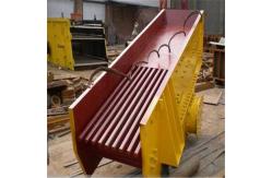 China 7.5 Tons Electric Stable Vibrating Feeder Conveying Hoisting Machine supplier