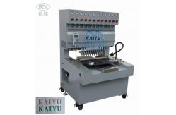 China Glue PVC Dispensing Machine For Metal Keychain Making OEM supplier