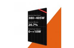 China Canadian Silicon Solar Pv Module 380W 405W Bifacial Mono Perc Double Glass Module supplier