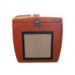 Fiberglass FRP Made in China Ecofriendly Motorcycle Food Delivery Box with LED Light for sale