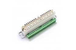 China Indoor KRONE LSA Module Idc With Screw Terminal Flexible Green supplier