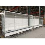 PVC Curtain Supermarket Open Display Cooler Dixell Thermostat for sale