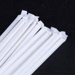 White Kraft Paper Wrapped Paper Straws Convinent Wedding Paper Straws for sale
