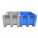 PP Transportation Euro Stacking Containers Large Fruit HDPE Plastic Pallet Box for sale