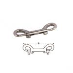 Double Ended Bolt Snap Hook Fixed Zinc Alloy Die Casting