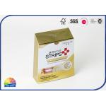Biodegradable Laminated Paper Gift Box Medicine Cardboard Box CMYK Printed for sale