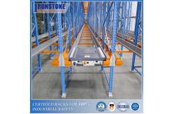 China Battery Powered Warehouse Radio Shuttle Pallet Racking System With  Significant Efficiency Gains supplier