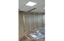 China Ceiling Track Divide Space Acoustic Movable Wall Panel Width 800-1200 mm supplier