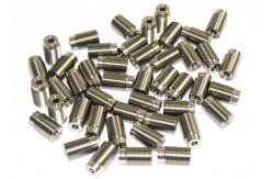 China CNC Machined Stainless Steel Threaded Insert Nuts With Anodizing Powder Coating supplier
