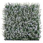 Recyclable UV Resistant Artificial Grass Wall Outdoor White Home Office Decoration for sale