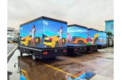 China LED Mobile Digital Led Adversting Advertise Billboard Screen Box supplier