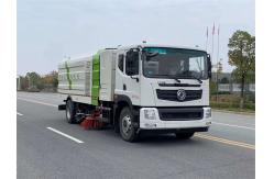 China Multifunctional 16cbm Truck Mounted Sweeping Machine For Cities supplier