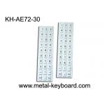 30 Keys Kiosk water resistant Industrial Metal Keyboard USB Port , Customization Layout for sale