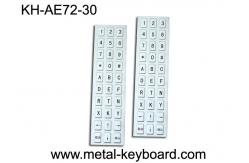 China 30 Keys Kiosk water resistant Industrial Metal Keyboard USB Port , Customization Layout supplier