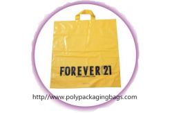 China CPE / LDPE / HDPE Soft Loop Handle Bag , Custom Plastic Shopping Bags supplier