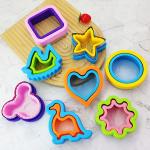 Heart Star Mickey Shapes Bread DIY Sandwich Cutter Stainless Steel for sale
