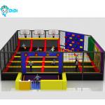 Commercial Convenient Childrens Indoor Trampoline Park Family Friendly for sale