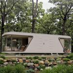 8.5m Camping Capsule Portable Prefab Home Modular Prefabricated Space Capsule House
