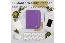 China Custom 10.5''X8.5'' University Weekly Planner 2 Pages Per Week Agenda supplier