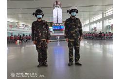 China Thermal Camera Helmet 4GB Smart Body Temperature Scanner supplier