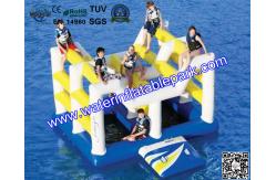 China Family  Inflatable Water Games , Lake Inflatable Ladder  / Runway supplier